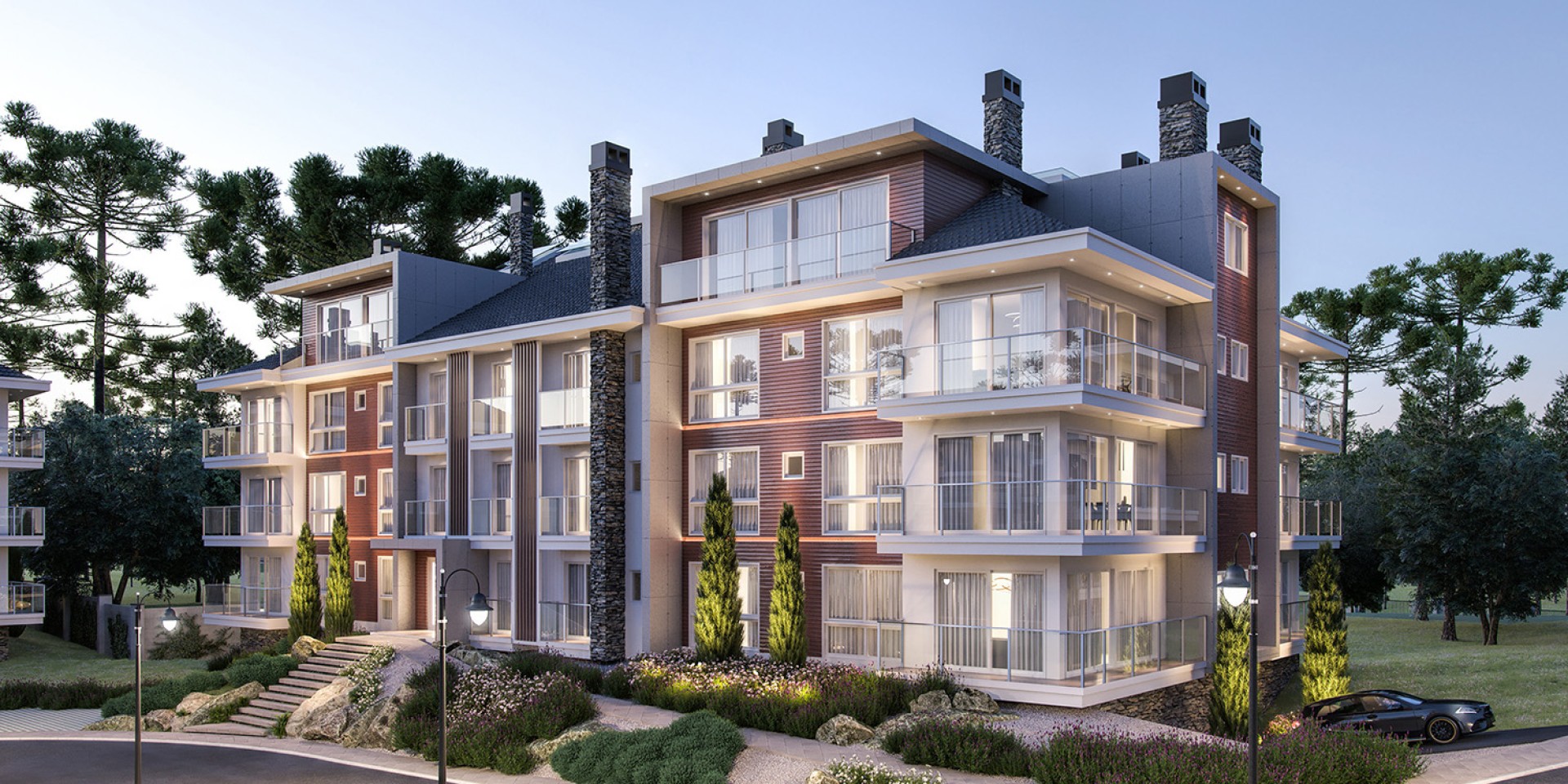 APARTAMENTO - COND VÊNETO - GRAMADO